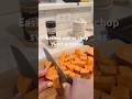 Easiest way to chop sweet potatoes!