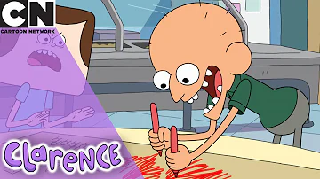 Clarence | Doodle Wars | Cartoon Network UK 🇬🇧