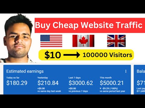 buy website traffic