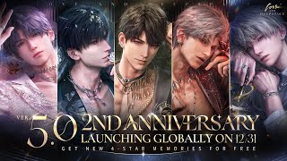 Love and Deepspace | Version 5.0 2nd Anniversary Celebration launches on Dec. 31!