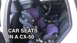 Can You Fit 3 Car Seats in the CX-50? | Testing Chicco and Graco Seats
