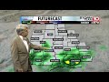 Tracking a midweek chance of rain...followed by a lot of sunshine