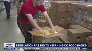 Legislation passed to help King County food banks | FOX 13 Seattle