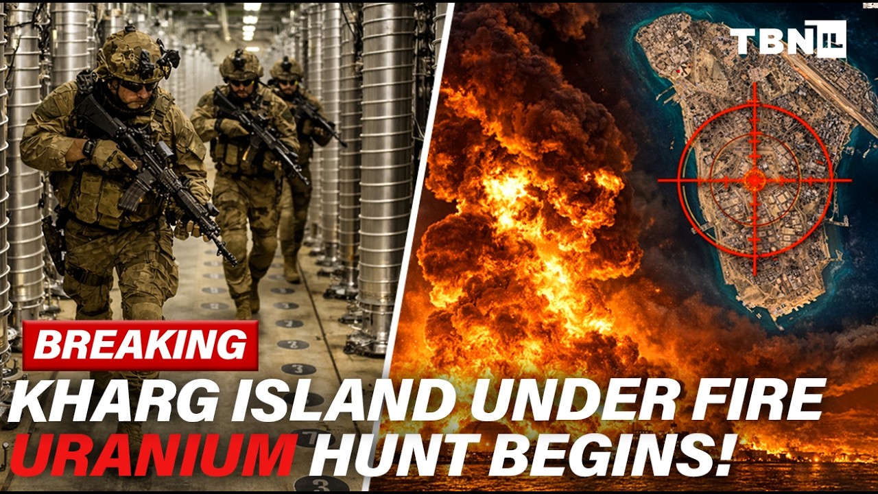 BREAKING: U.S. HITS Iran Oil Lifeline; Kharg Shaken; Uranium Hunt | TBN Israel