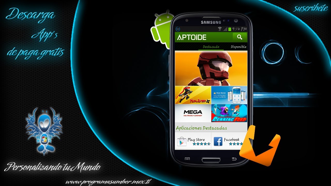 Como descargar Aplicaciones de paga gratis para android // Aptoide ...