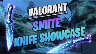 VALORANT SMITE KNIFE SHOWCASE AND ANIMATION GAMEPLAY - SMITE COLLECTION BUNDLE BEFORE YOU BUY