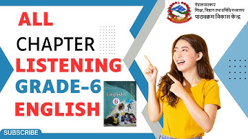 GRADE SIX ENGLISH LISTENING | NEW COURSE | Grade 6 English listening। Class 6 listening. listening