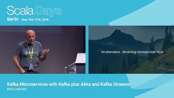 Kafka Microservices with Kafka plus Akka and Kafka Streams by Boris Lublinsky