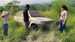 : Starting a 25 year abandoned petrol engine KIA + test drive
