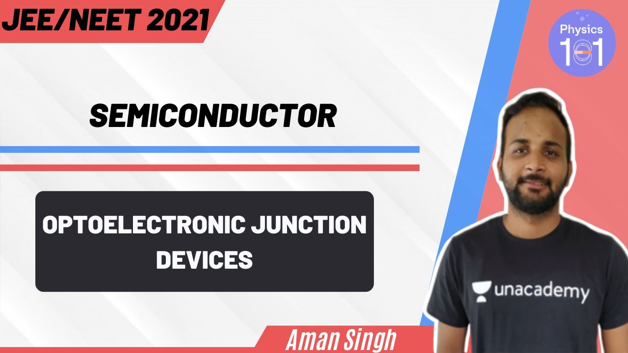 Semiconductor - Optoelectronic Junction Devices | JEE/NEET 2021 | JEE/NEET Physics | Aman Singh