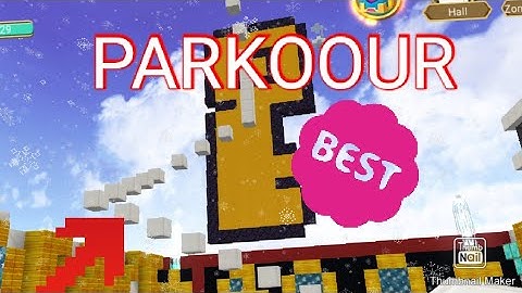 PARKOUR IN SKY BLOCK(BLOCKMAN go blocky mods)