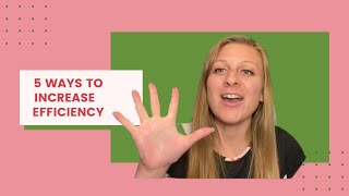 5 Tips to Increase Sewing Efficiency | Save Time & Money | Sewing