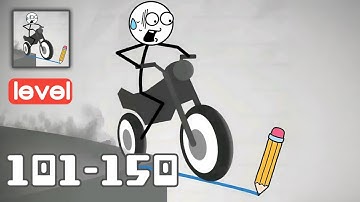 Draw Bridge Puzzle - Gameplay Walkthrough - All Levels 101-150 - Funny Stickman Brain Puzzle Game