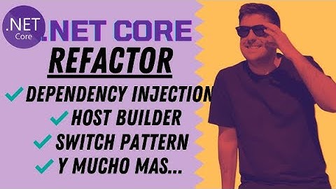 Refactorización de código C# utilizando técnicas de Clean code, Inyección de dependencias, etc