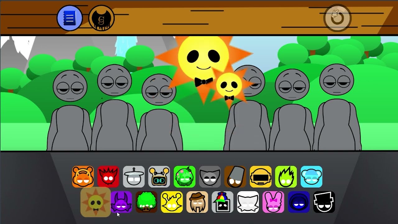 Sprunki retake new human , SPRANKS WITH A CHILD 