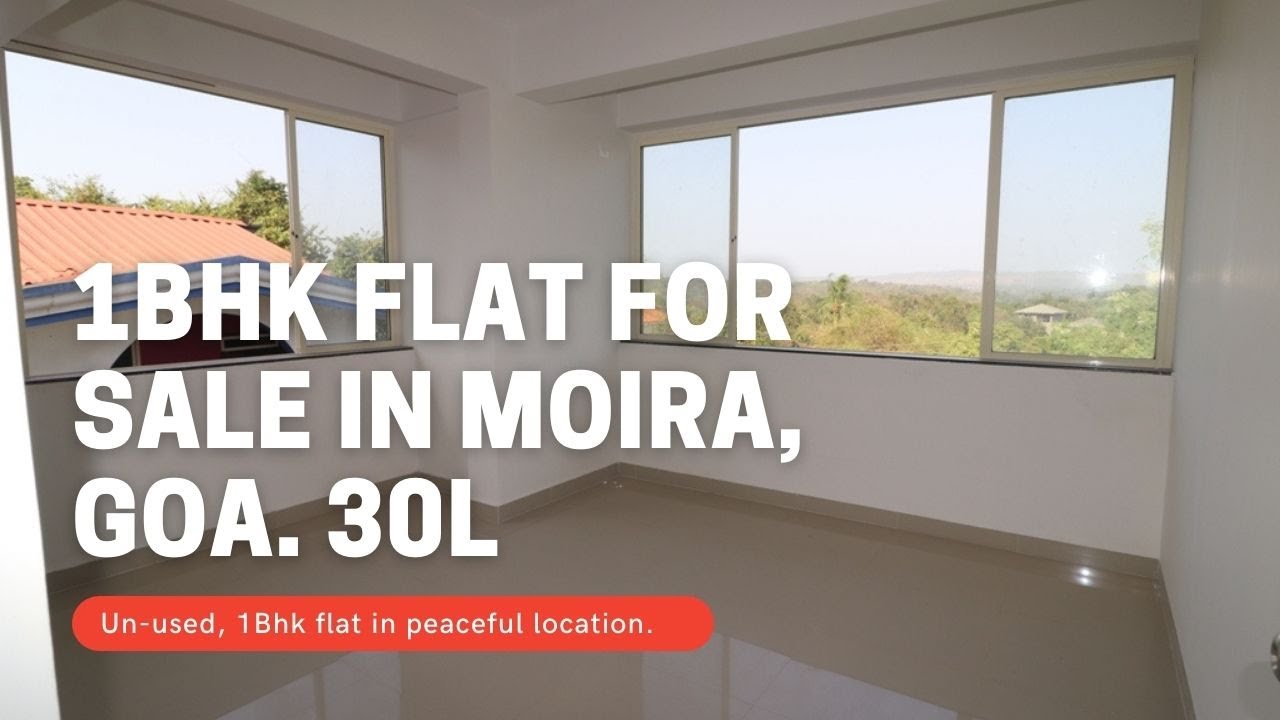 SOLD!! 1Bhk 54sqmt Flat for sale in MoiraMapusa, North Goa. SRE4432G YouTube