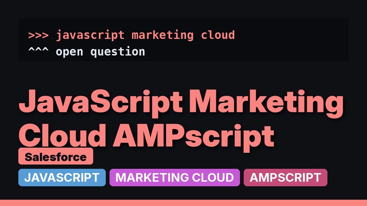 Salesforce: Escaping characters within AMPscript /Javascript hybrid (2 ...
