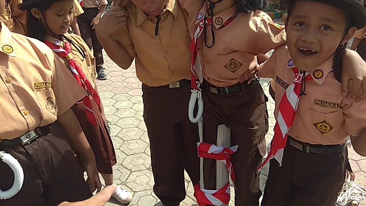 Kegiatan persami SDN Karangduren 03