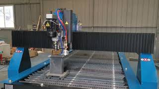 plasma cutting and drilling machine