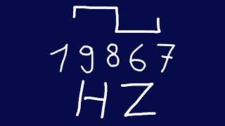 19867 hz square