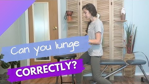 Lunge With PERFECT Form! | Beginner Lunges | FTR-U method