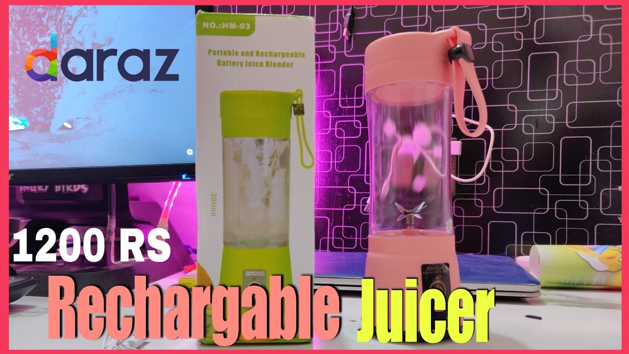 Mini Electric juicer machine From Daraz YouTube