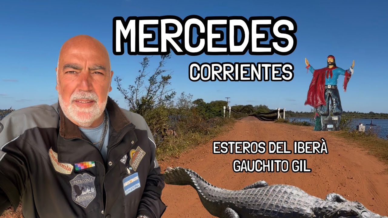 MERCEDES | Corrientes | ESTEROS DEL IBERÀ | El Gauchito Gil | en moto por Argentina 