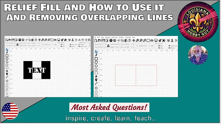 ℹ️ Relief Fill, how to use it, and removing overlapping cut lines in Lightburn!