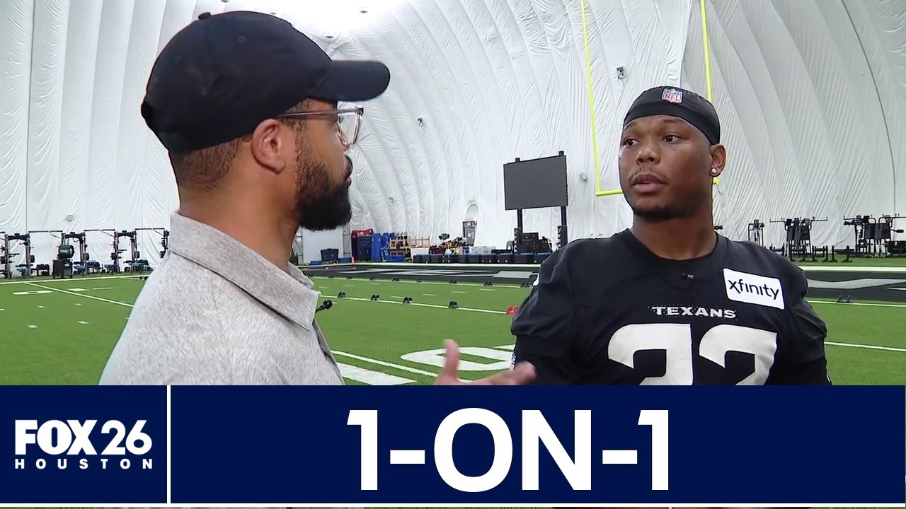 1-on-1 with Texans' David Montgomery