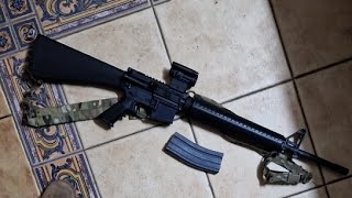 Нова M16A4 догляд, чистка, змащування та використання.