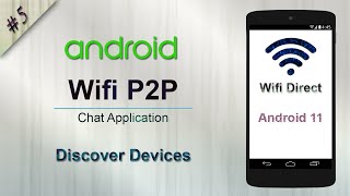 Discover Devices Wifi | Wifi p2p android tutorial | Wifi direct chat Android tutorial