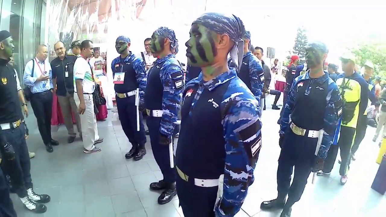 Juara 1 Lomba Tongkat Borgol HSSE Fair PERTAMINA # Security RU - VI Balongan