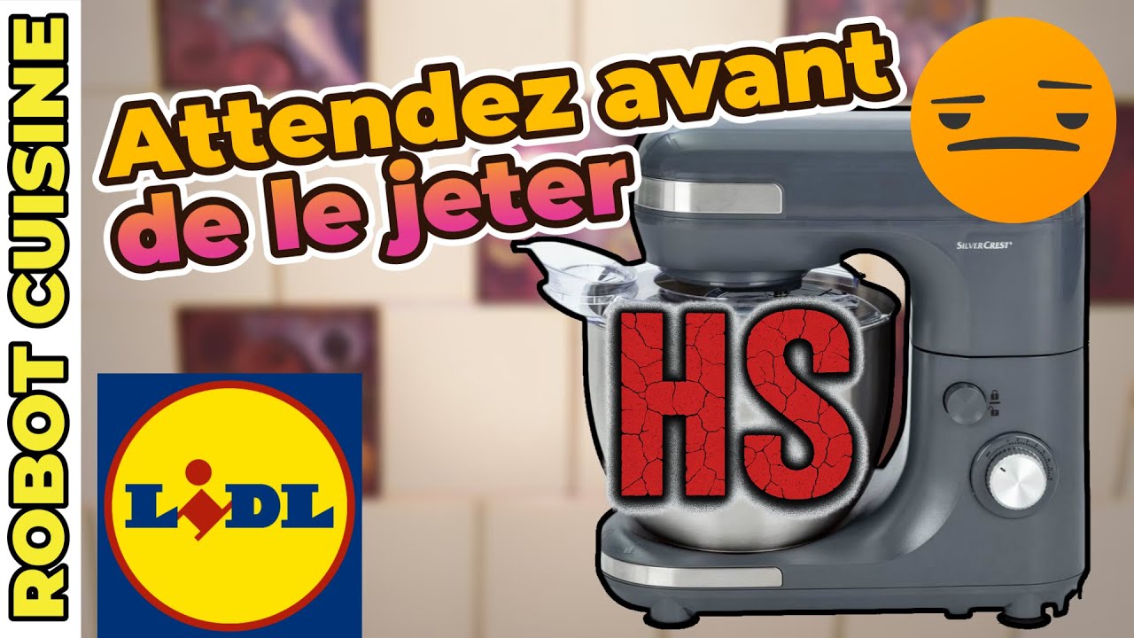 Guide de réparation du robot cuisine SilverCrest SKM 650 A1 de LIDL