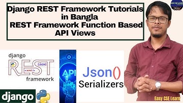 Django REST Framework Tutorials in Bangla | REST Framework Function Based API Views . Part 03