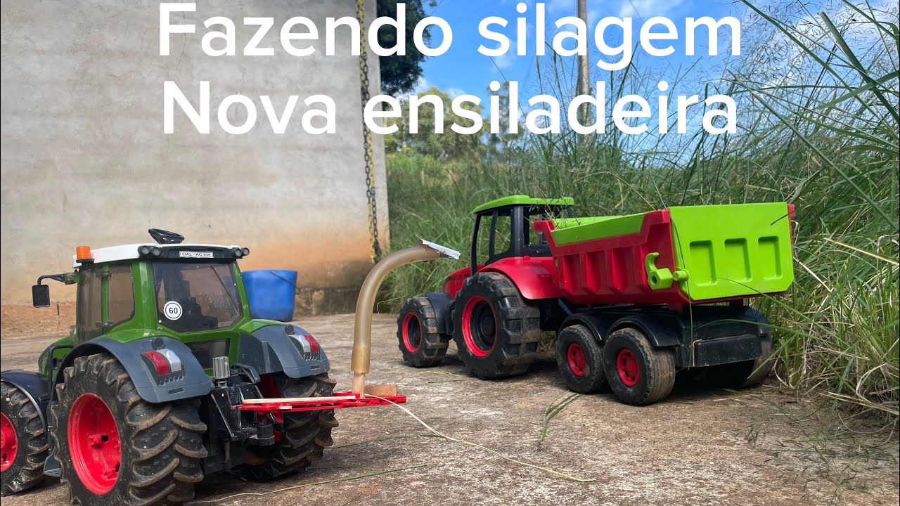 FIZ SILAGEM COM A NOVA ENSILADEIRA JF DA FAZENDA