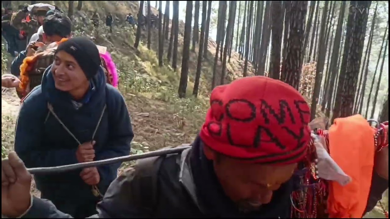 मेरू गों मां आई घंडियाल देवता  कू निशाण