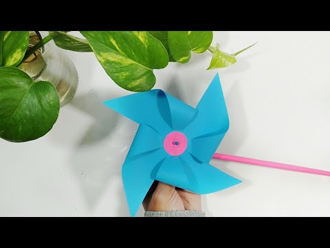 Video: Bagaimana cara membuat kincir bunga?