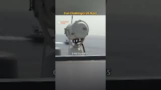 Iran Boat Confronts Us Navy In Strait Of Hormuz