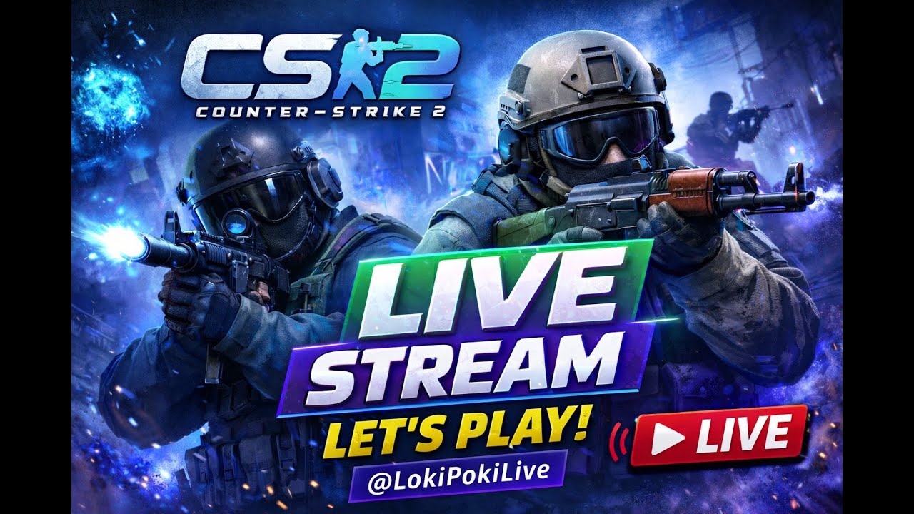 CS2 Live Weekend Grind - One Tap Dreams, Spray Reality – Loki 