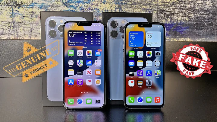 iPhone 13 Pro Max - The Real VS. Fake - They Have Changed A Lot! - DayDayNews