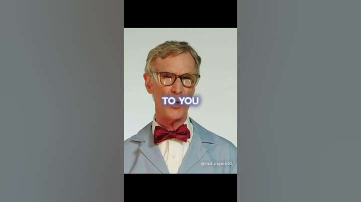 bill nye best science guy.