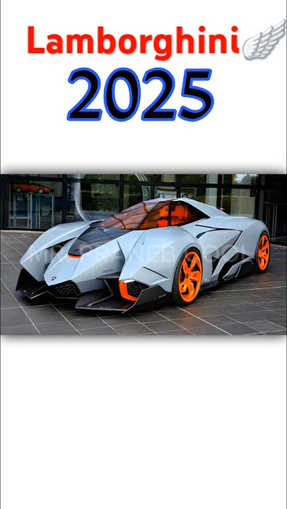 Evolution of Lamborghini 🚘 (1969-2025) | #evolution #lamborghini #car #shorts #2024