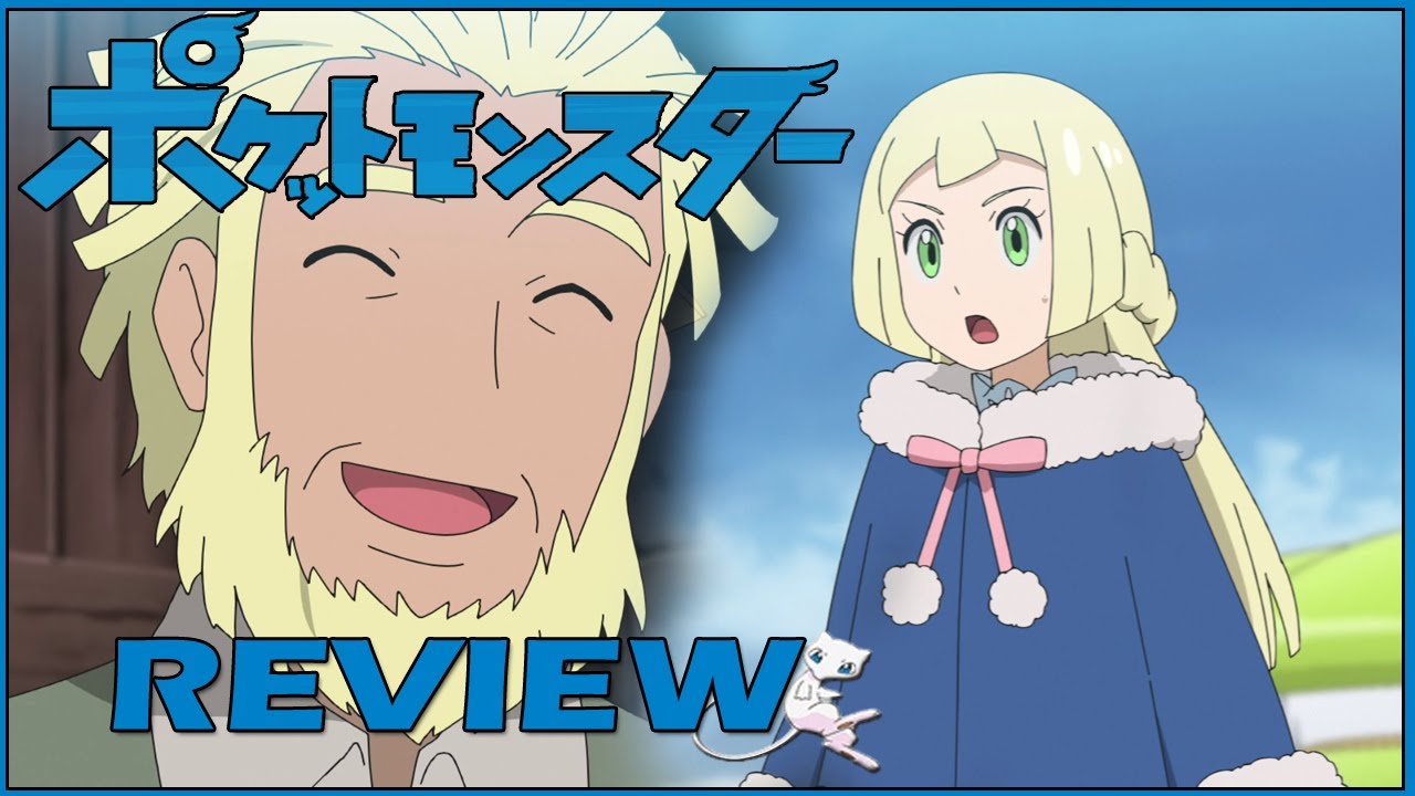 Pokemon Journeys Episode 111 Mohn and Lillie! A Reunion in the Snow! |  #anipoke Review - YouTube