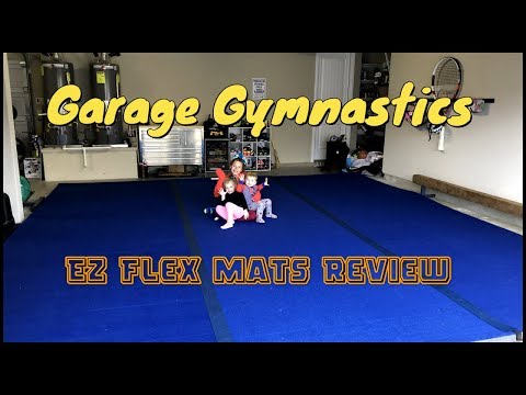 Garage Gymnastics | EZ Flex Gymnastics Mats review