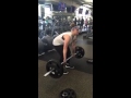 Deadlifts 225 PR