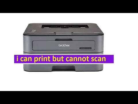 I can print but can't scan from Brother's Printer|Brother network Printer Scanning issues|scan issue