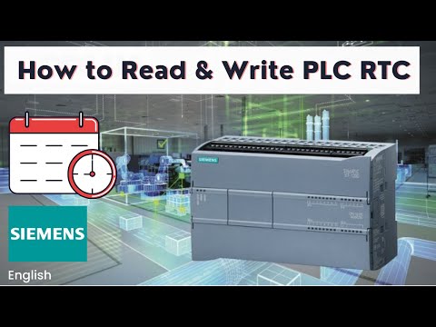 How To Read & Write RTC of Siemens PLC | TIA Portal | English