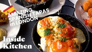 20 years of Spanish Tapas in London's Borough Market | Tapas Brindisa London Bridge | Inside Kitchen