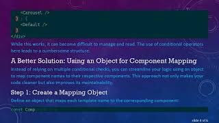 How to Dynamically Render React Components with Conditional Logic