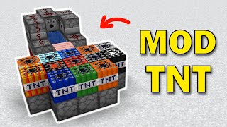 I Put Modded Tnt In Modern Tnt Cannons...